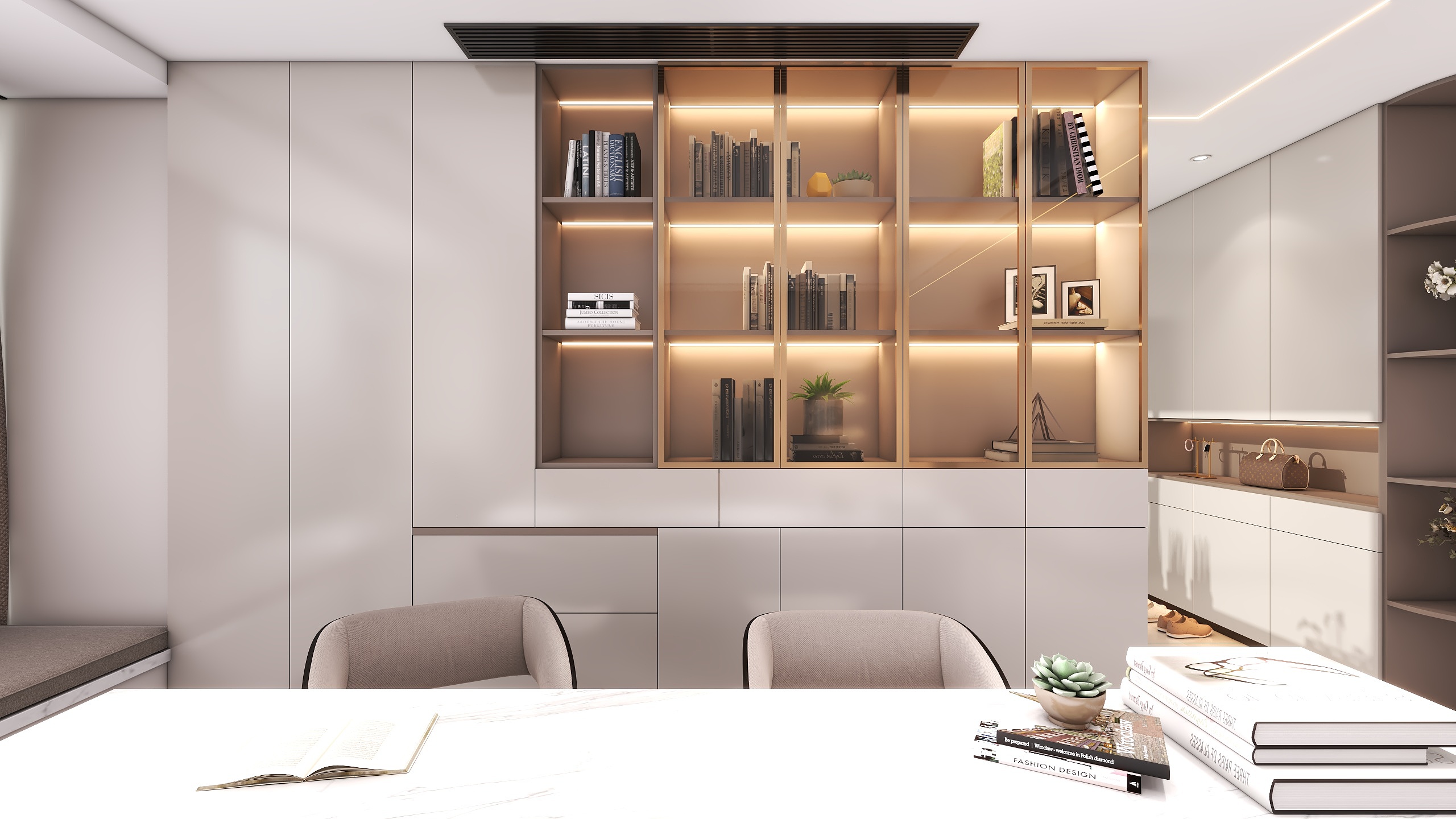 四川成都望江水岸（161平方意式轻奢四居室）-14