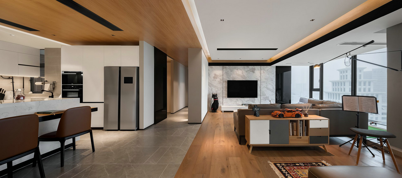 简约港式别墅，诠释都市青年个性自由-7