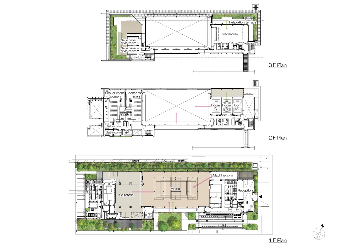 日本 TLINKS 竞技场和办公室丨TAISEI 设计规划建筑师和工程师-42