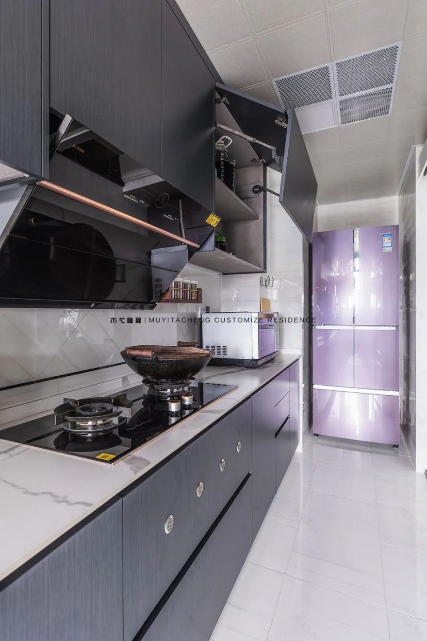 重庆北碚区 130㎡舒适跃层丨中国重庆丨木艺踏程全屋定制-40