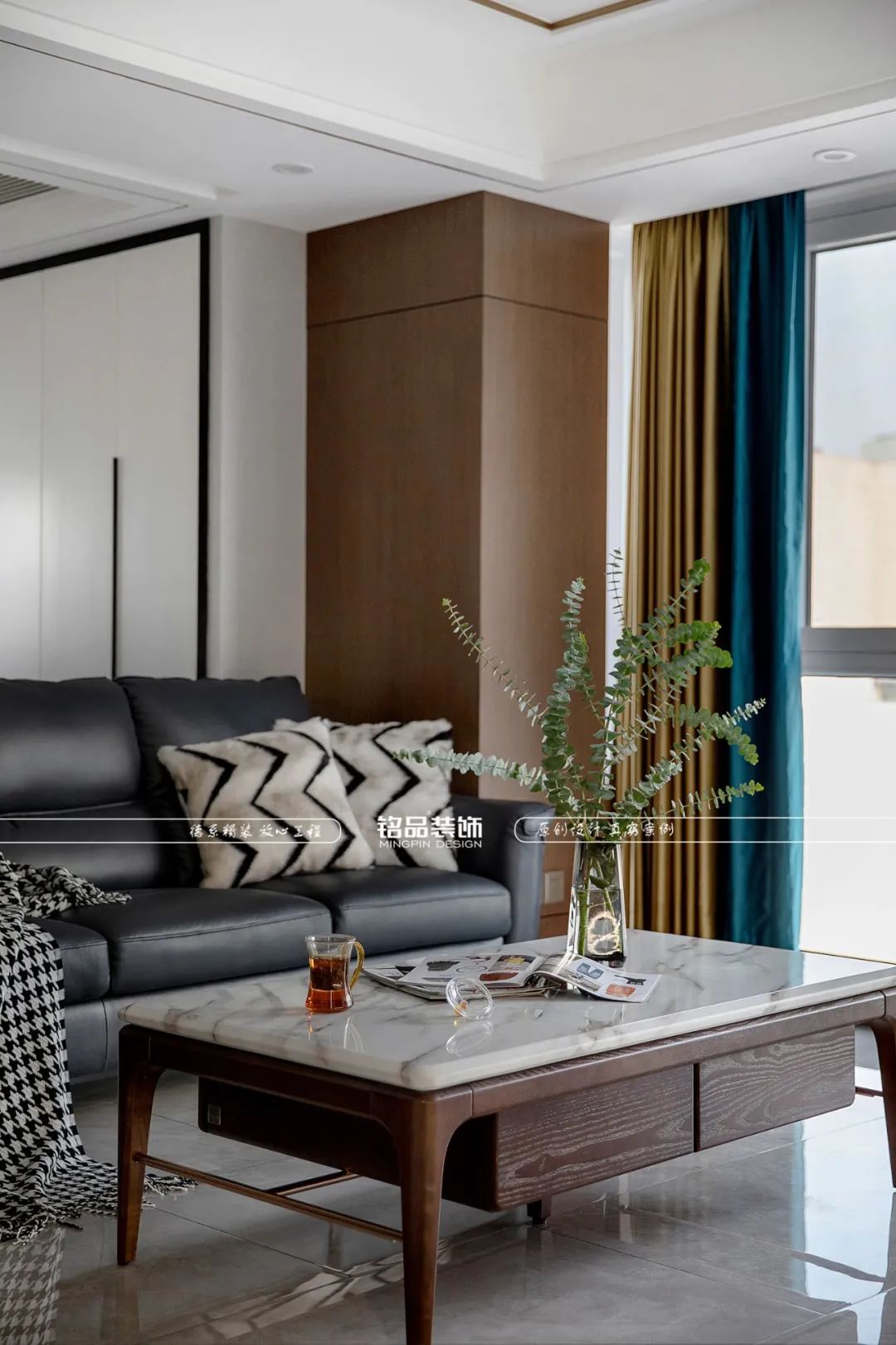 118㎡现代简约之家丨铭品装饰-24