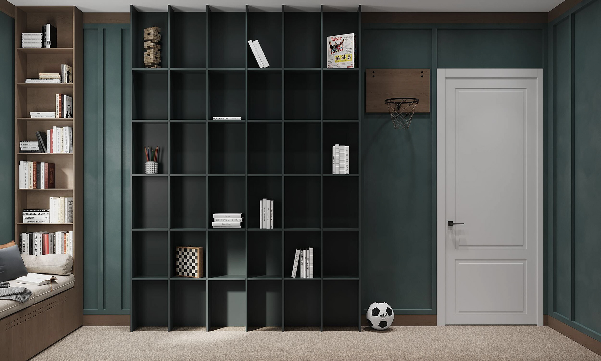 男孩卧室带浴室丨美国阿斯彭-10