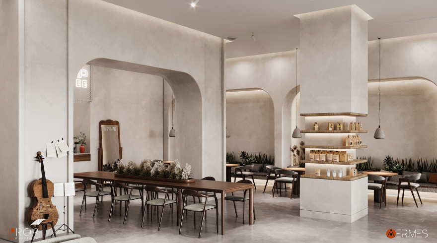 多克咖啡丨沙特阿拉伯丨PROP & AERMES ARCHITECTS-14