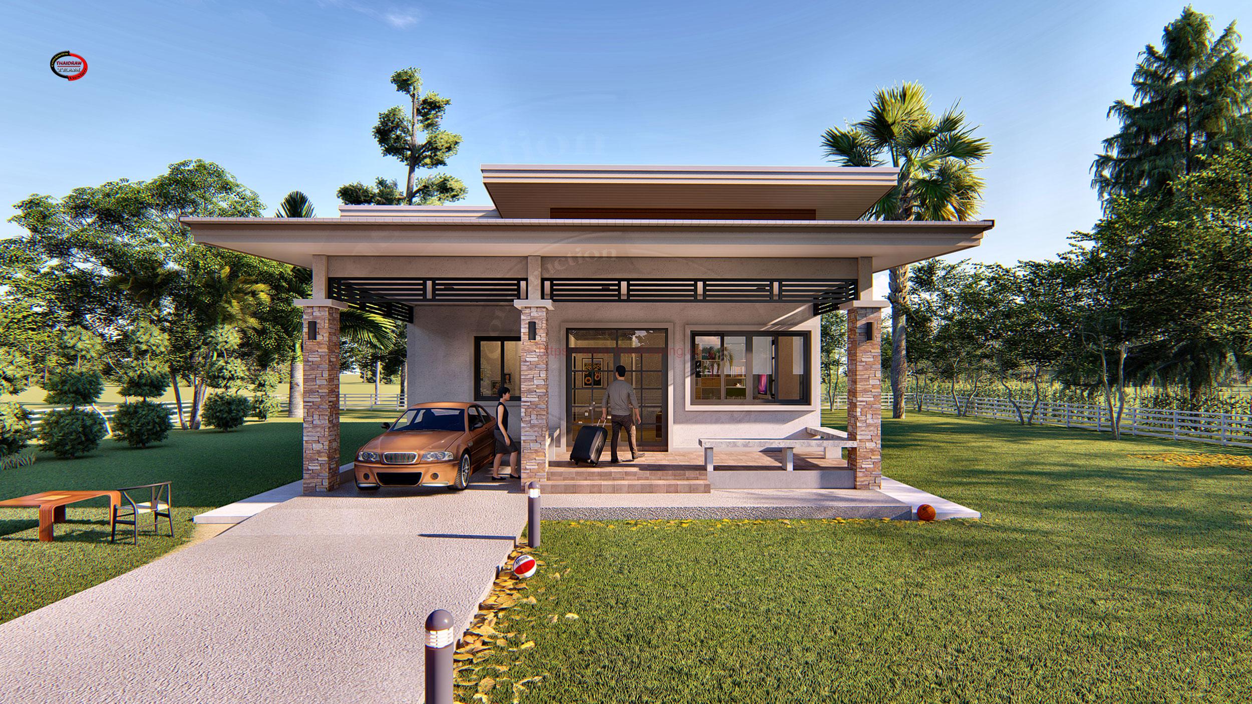 9·15带2卧室的房屋设计方案丨Sam Architect-20