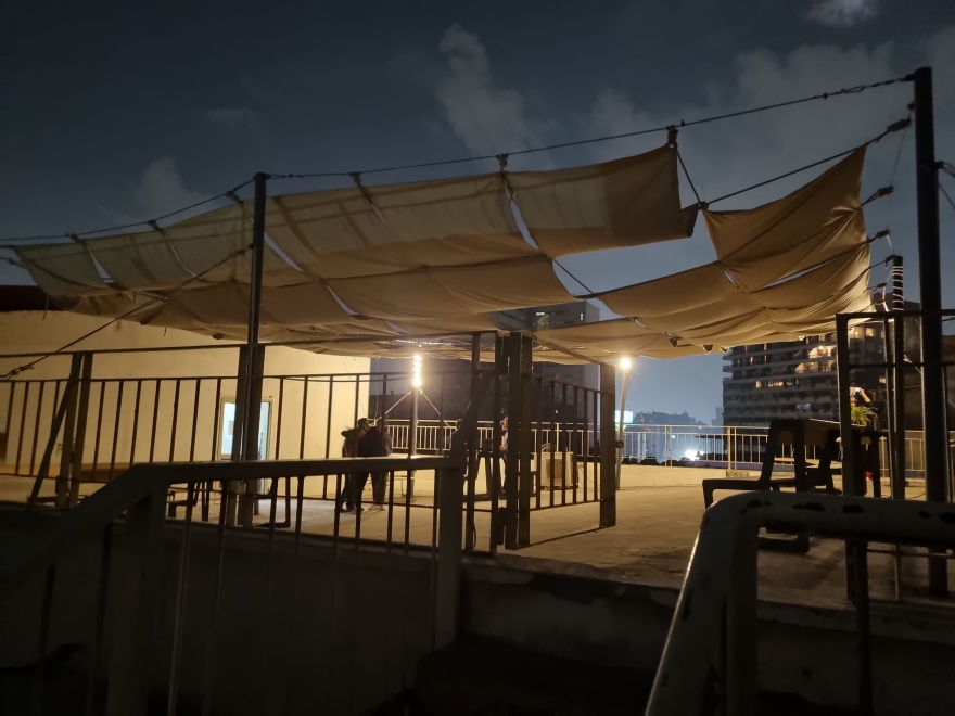 (Zelal) Shade Structure and Seating Units 1:1 Scale-16