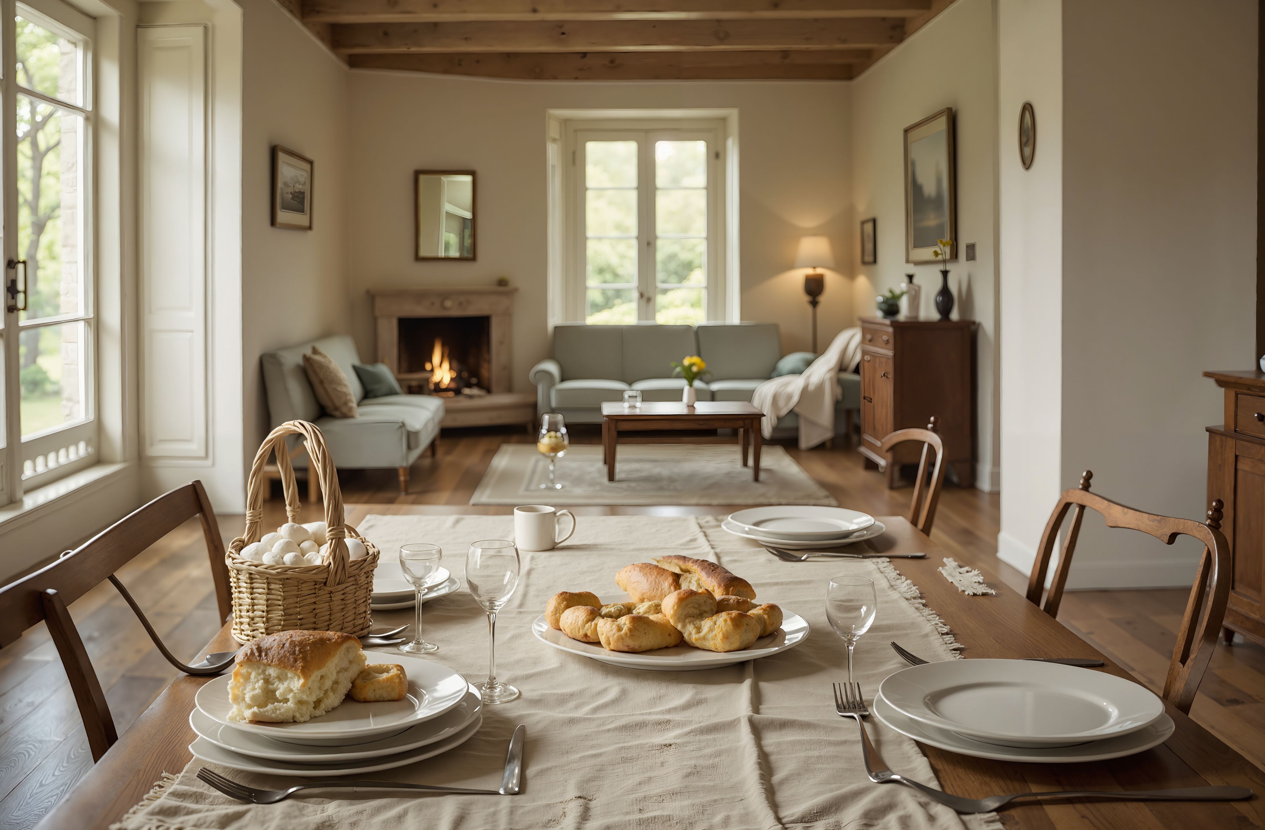 法式乡村客厅设计-8