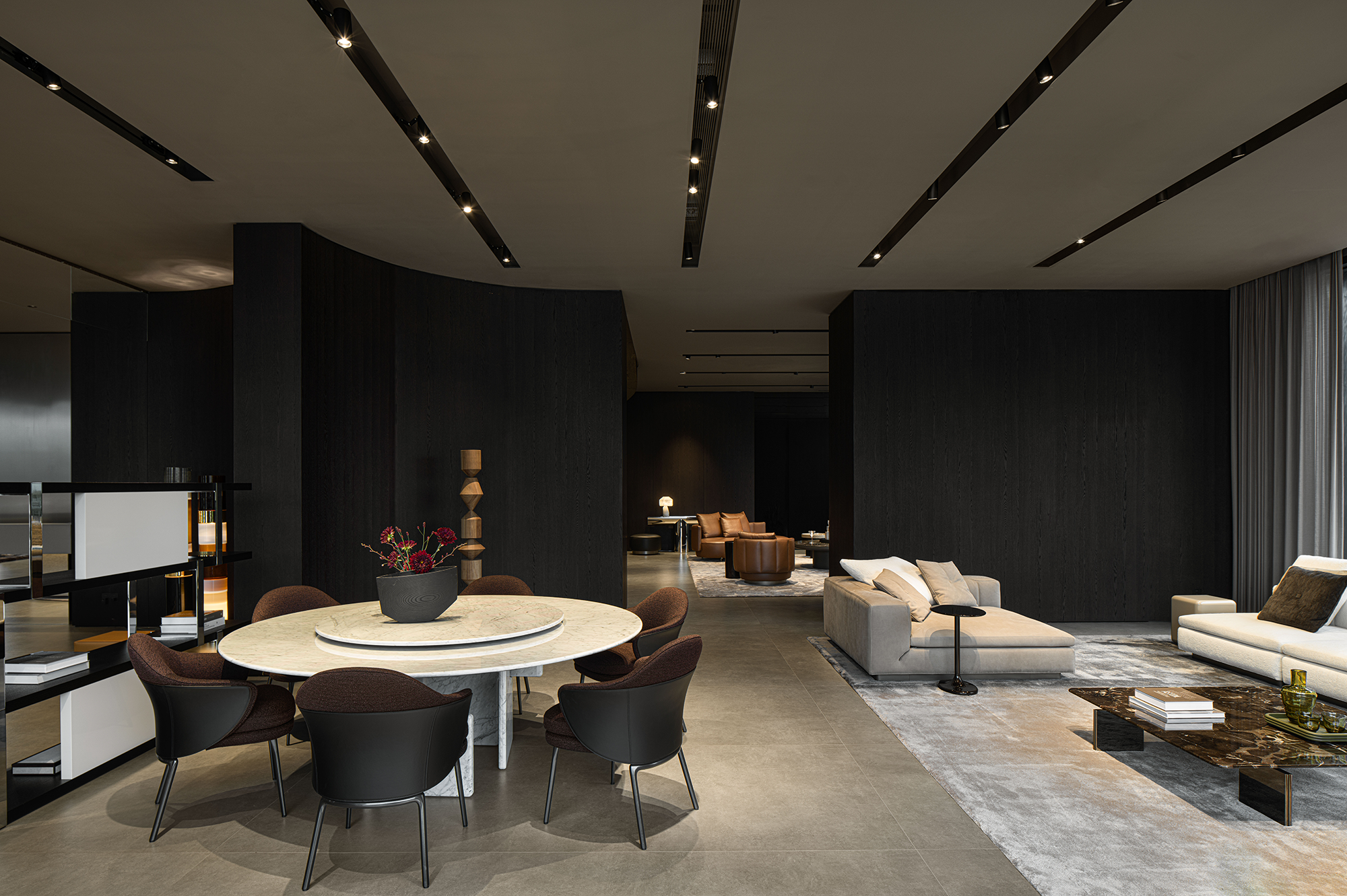 950㎡ Minotti郑州店丨中国郑州丨OUTIN正反设计-23