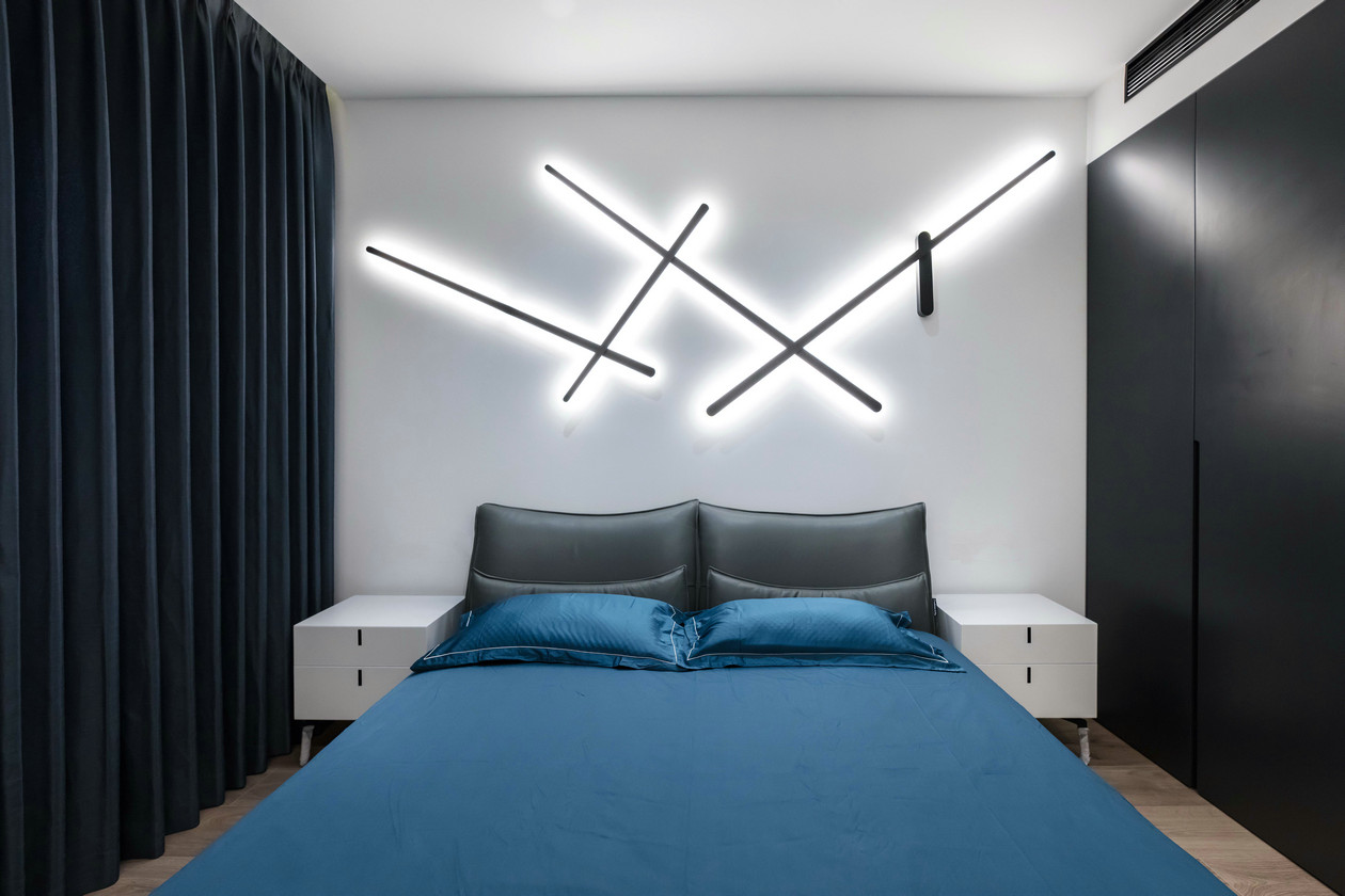 魔都 110㎡简约美宅，三代五口共享 FF 空间设计-110