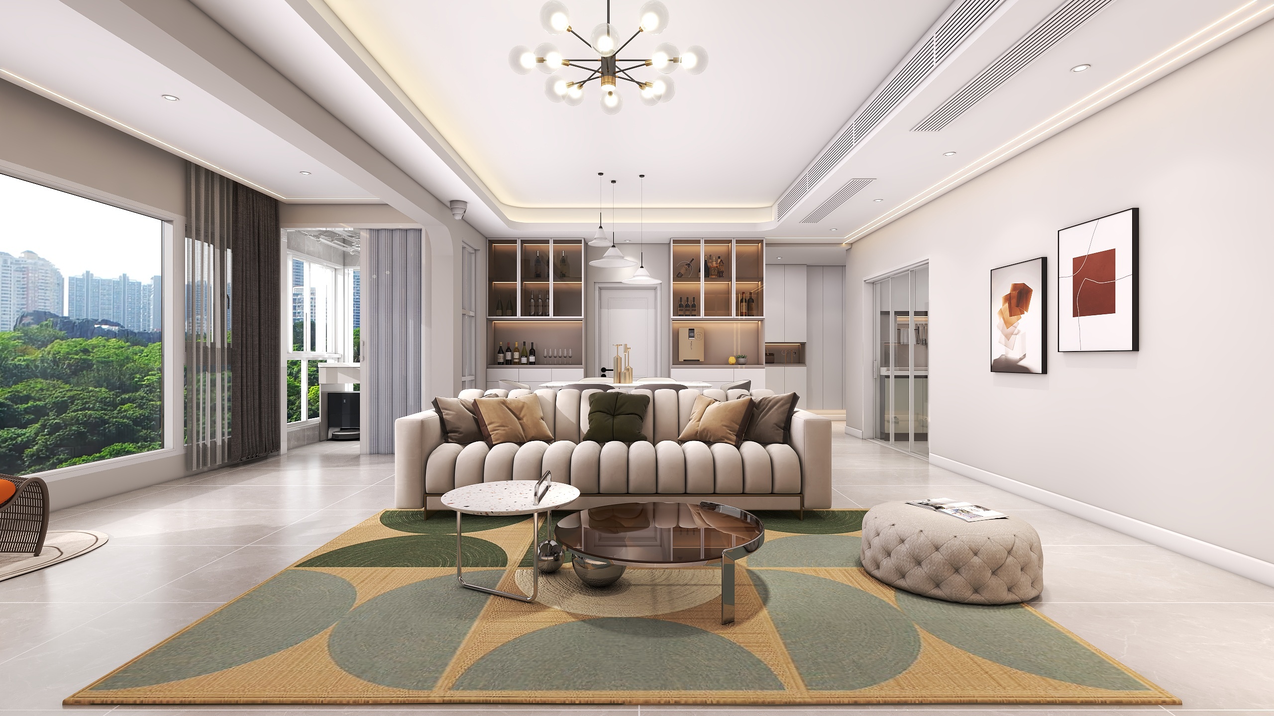 重庆招商雍璟城-璟轩（145平方现代简约四居室）-2