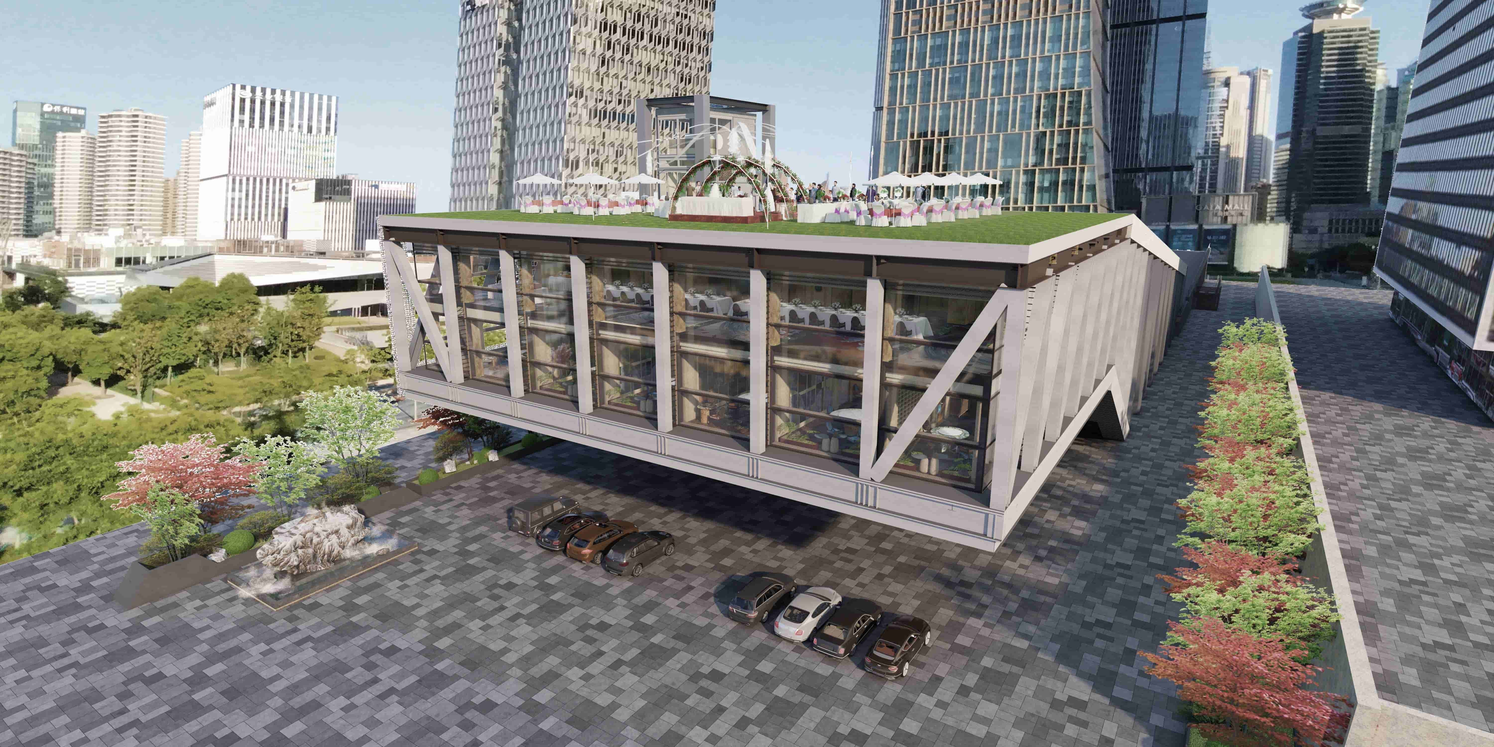 上海浦江淮宴餐厅丨中国上海丨元熙创意设计（北京）有限公司-15