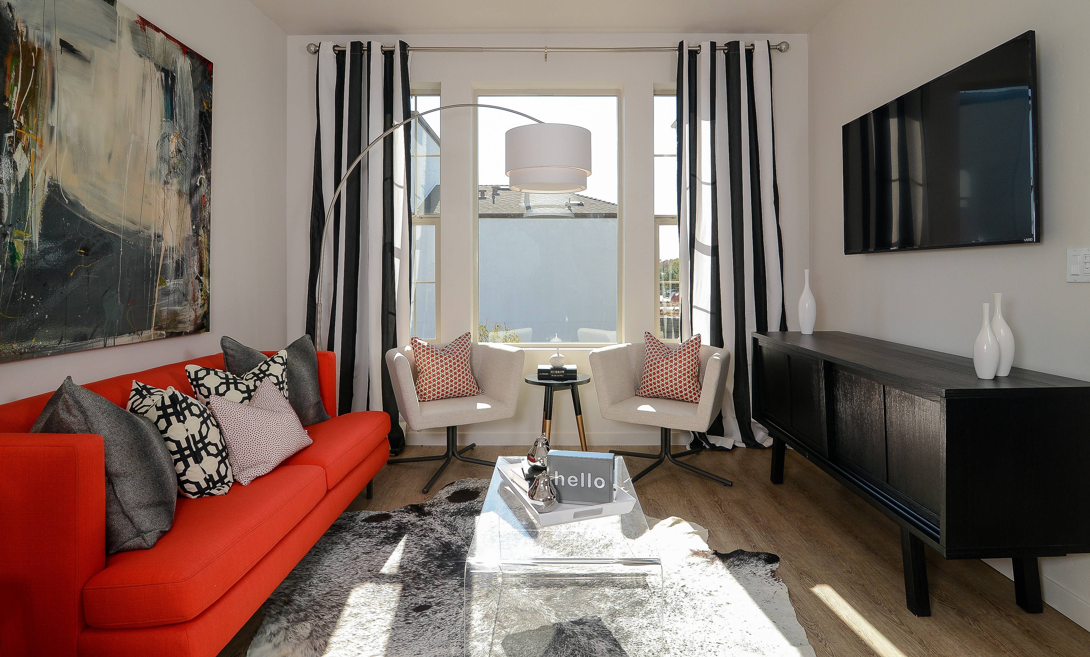 欢欣鼓舞的几何平房-9