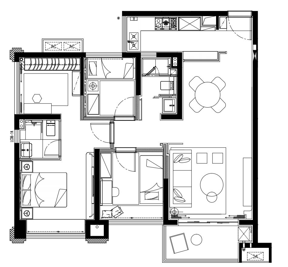 大族云峰 | 刘伟婷&施少芬打造的人文住宅空间-84