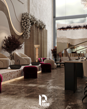 奢华沙龙设计理念

注：你提供的Lu·urious可能拼写有误，推测应该是Luxurious  丨沙特阿拉伯利雅得丨Patio Architects L.L.C