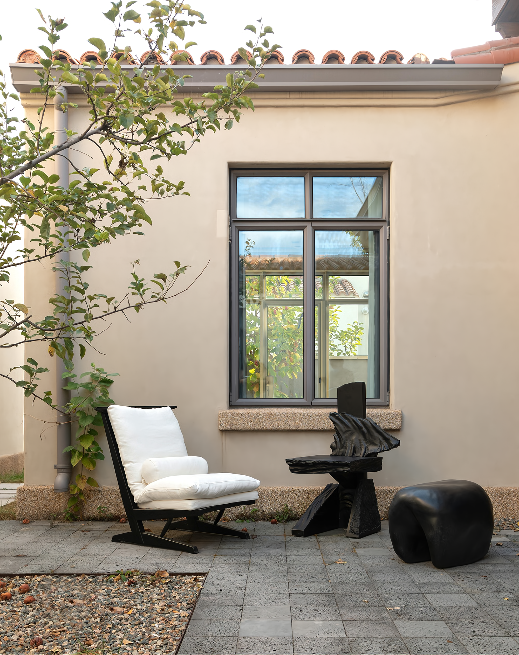 米色中古风的家丨中国河北丨NOTHING DESIGN-31