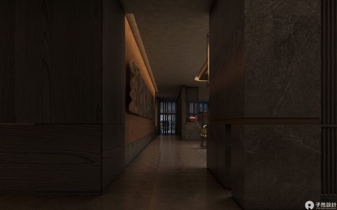 鸽子侯餐厅设计丨中国西安丨子然设计-33