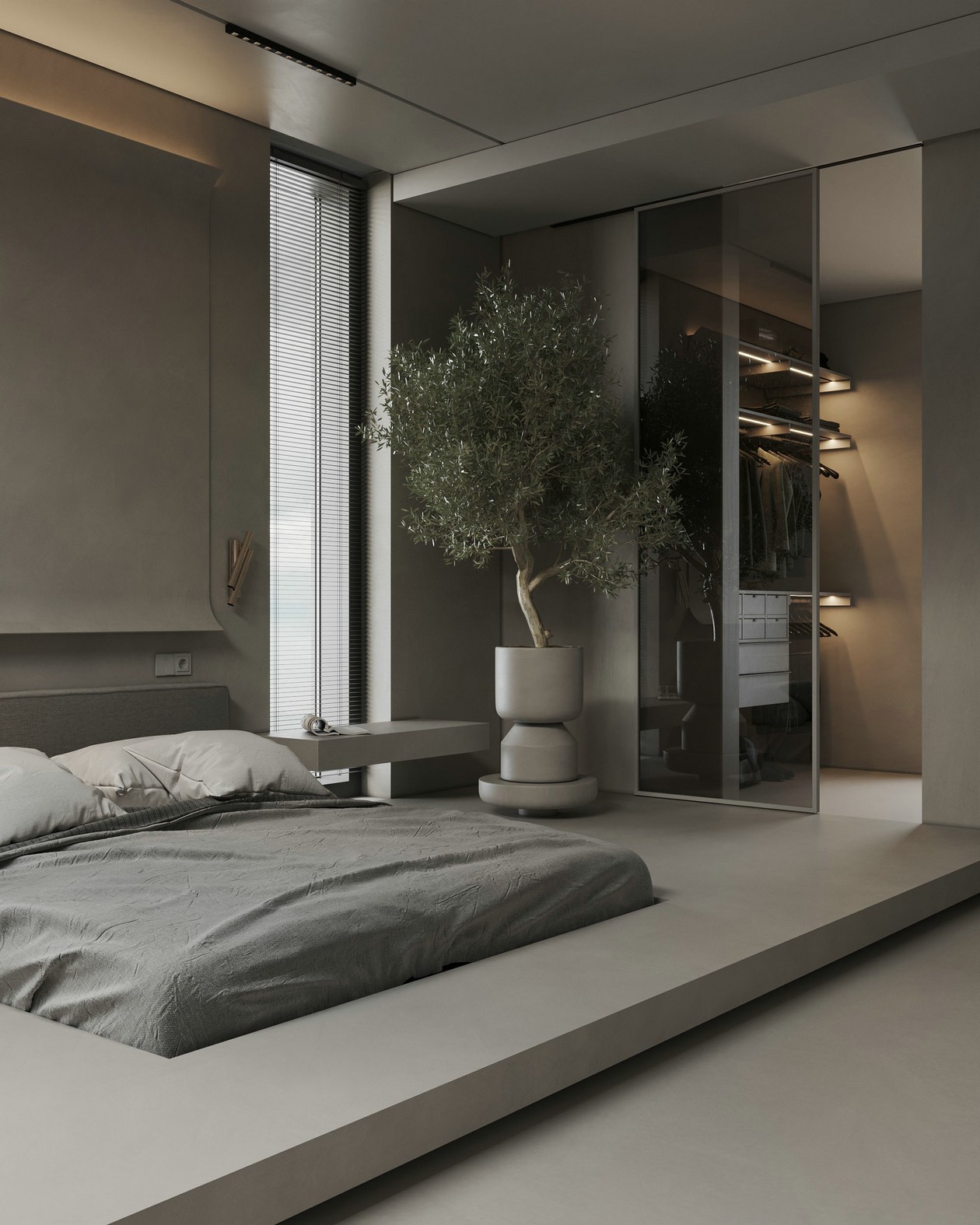 240㎡深色系住宅设计 这也太炫酷了吧-15