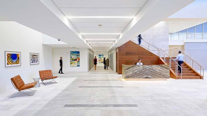 Gensler 重塑 500 Plaza 大厦 打造自然美感办公空间-2