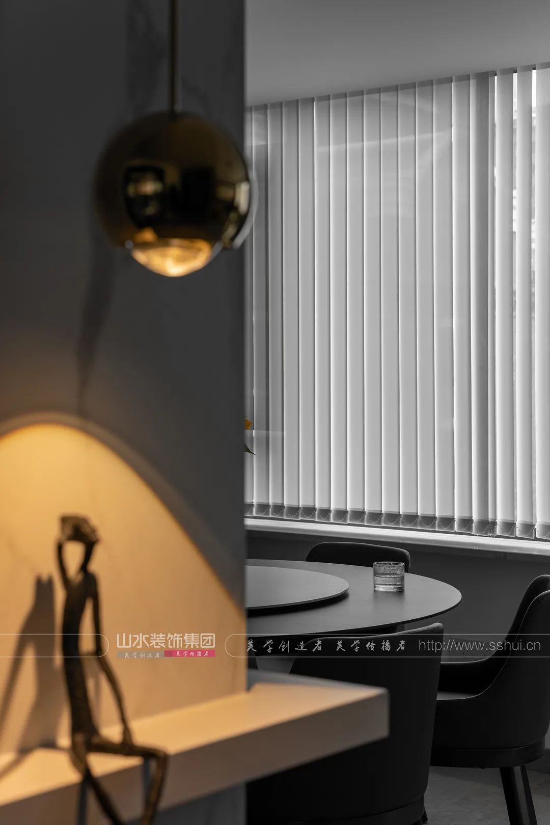 悦湖山院现代家居设计丨洪尧-36