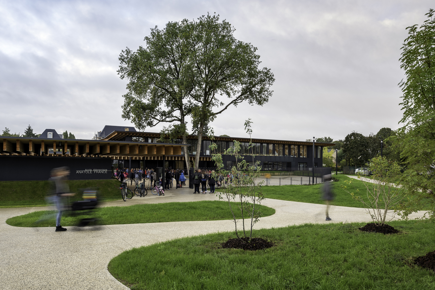 法国带有运动设施的学校综合体-16