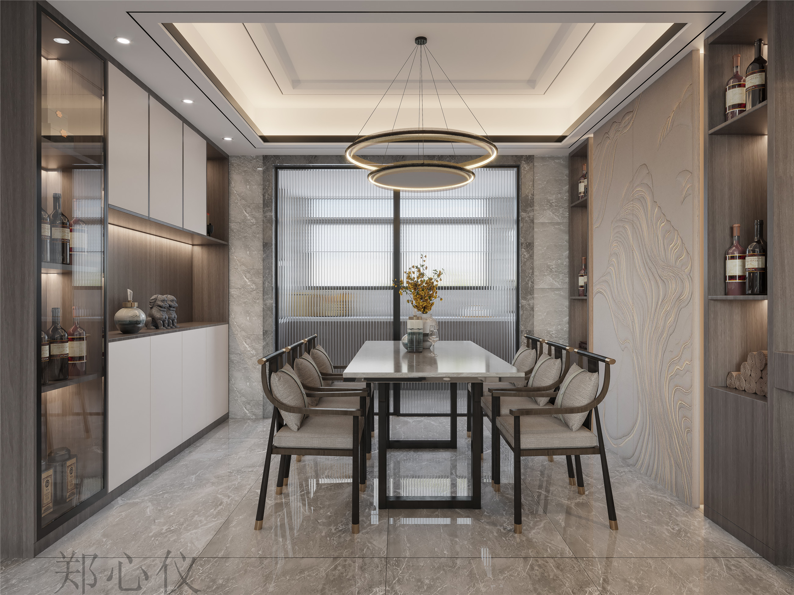 以淡为简，以简为美|| 干净素雅的现代新中式-1