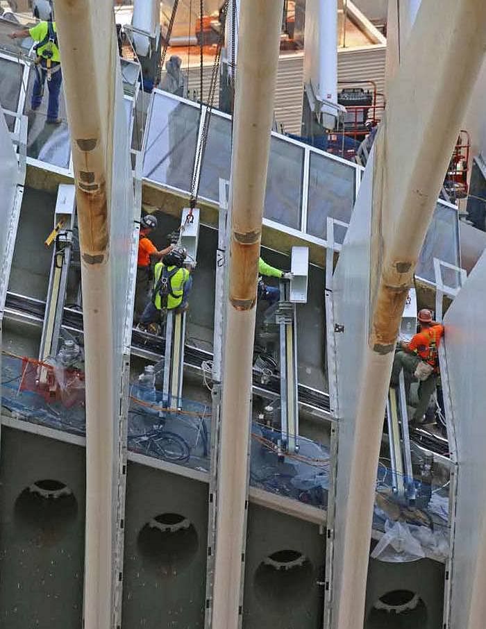 世界贸易中心交通枢纽Oculus展馆丨Santiago Calatrava-8