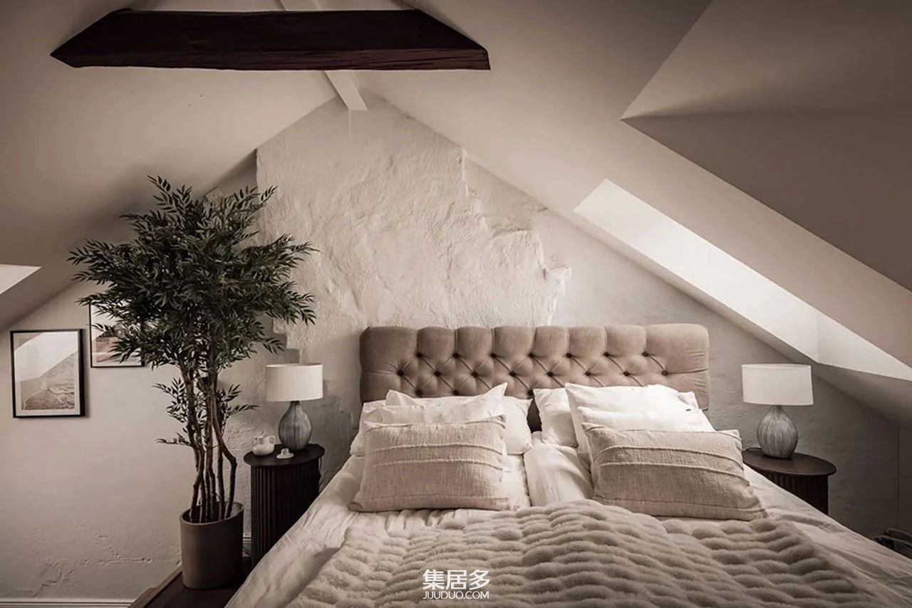 现代舒适家居:旧阁楼改造斯德哥尔摩新风尚丨瑞典斯德哥尔摩丨室内建筑师-31