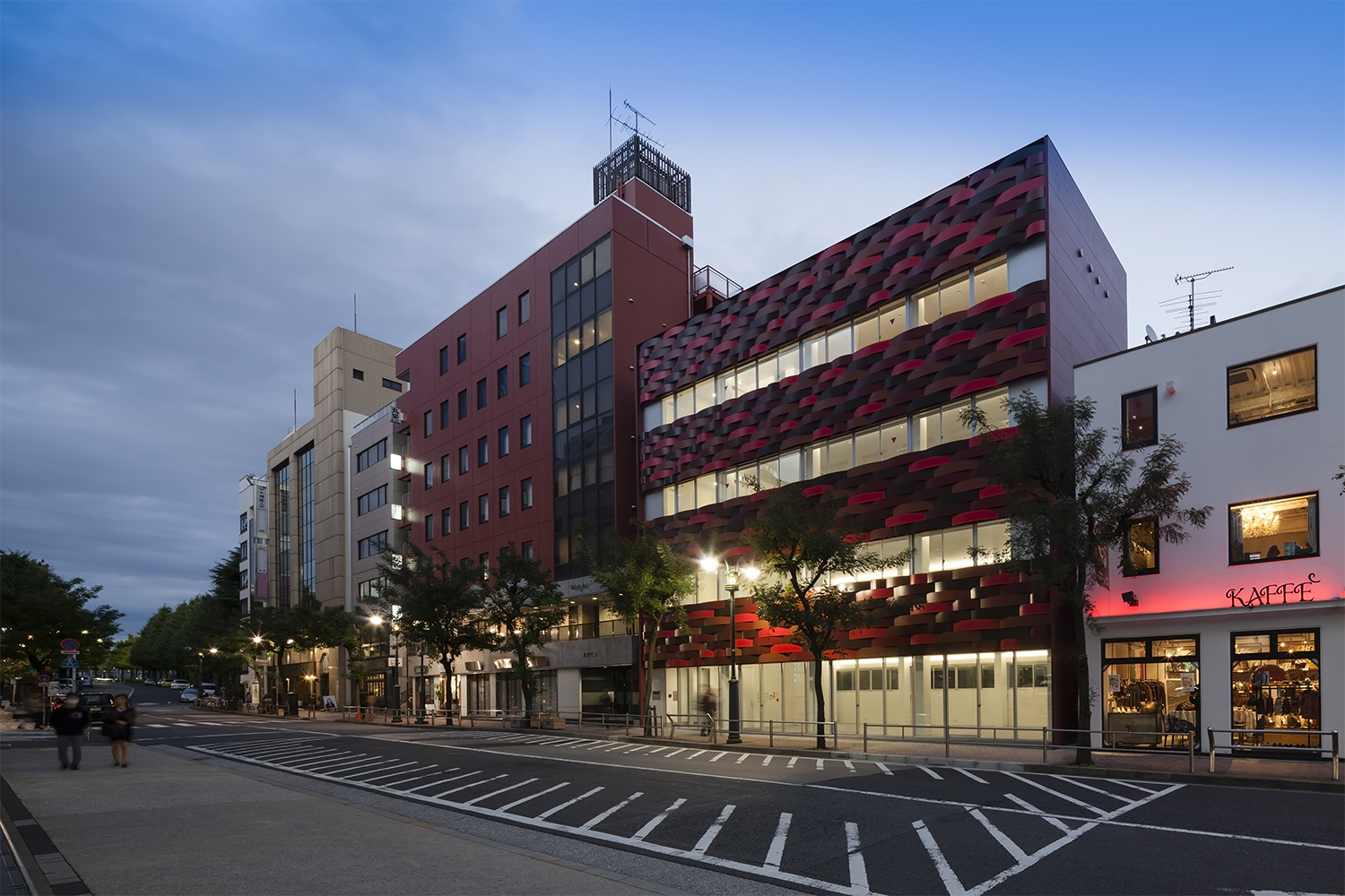 东京夕阳云建筑-29