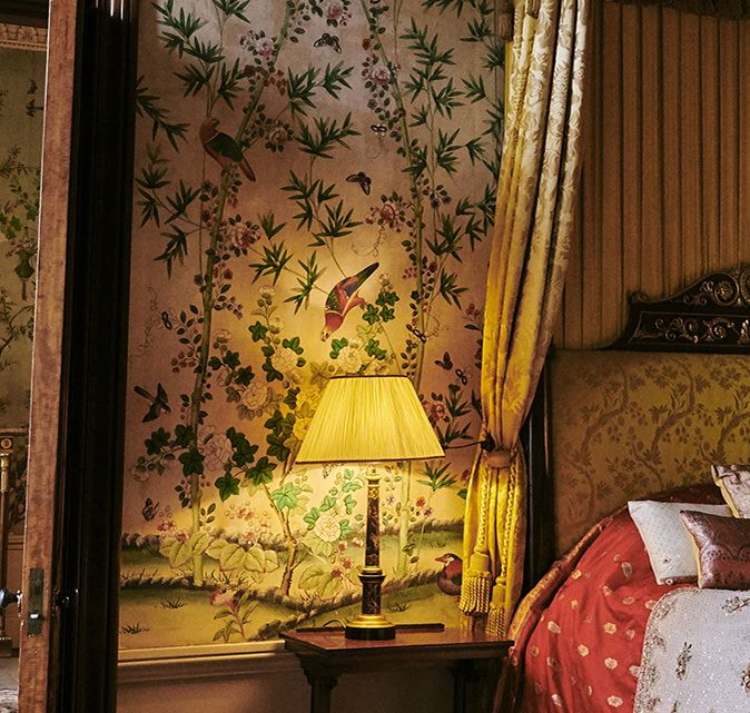 Замок Бельвуар, интерьеры в стиле историзм - 40 фото-75