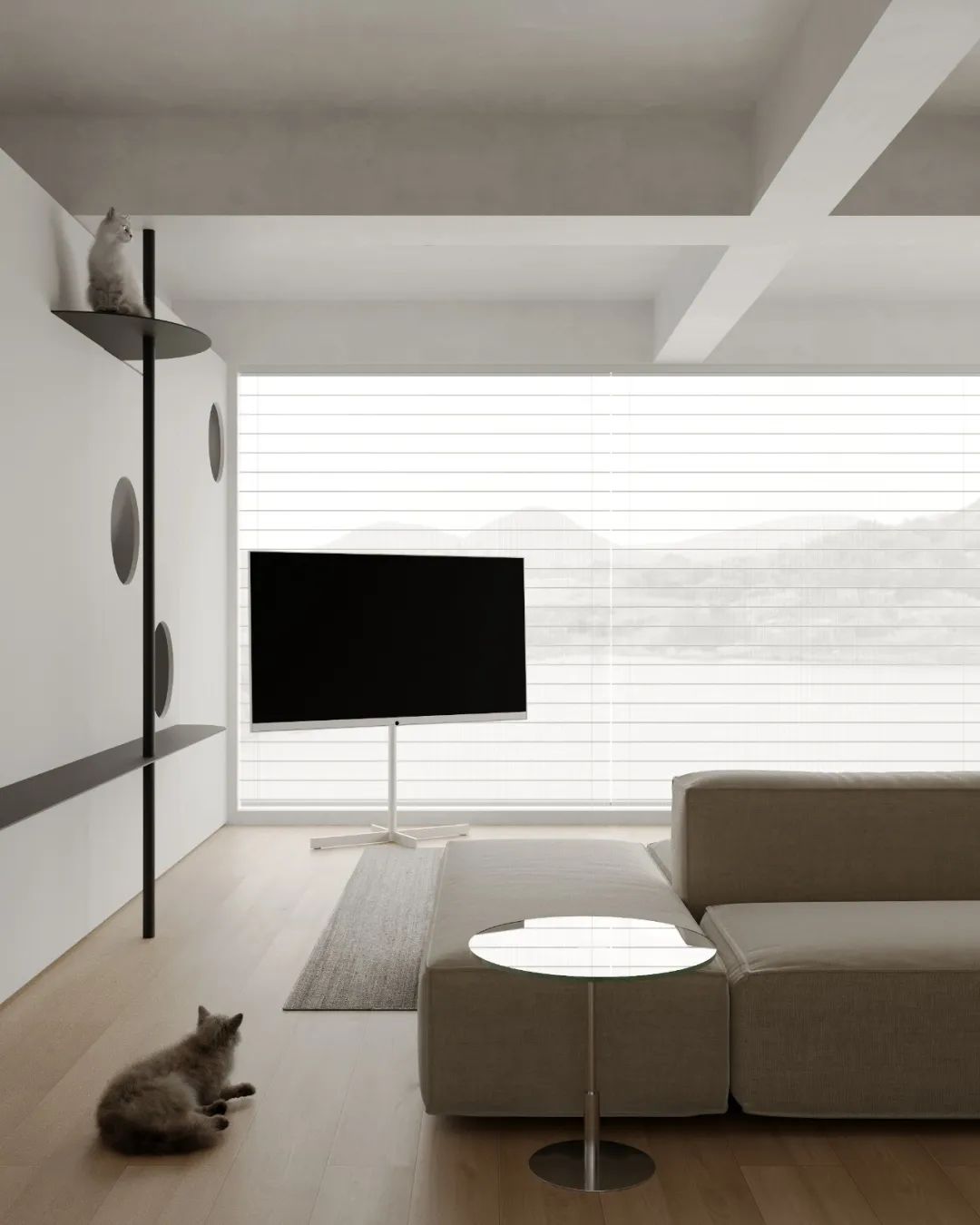 觅安 · 广西四室住宅设计丨中国广西丨隅间空间设计工作室-46