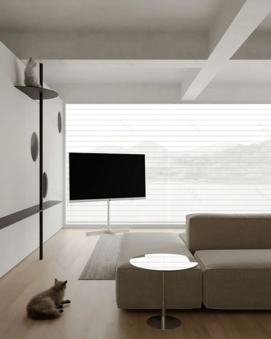 觅安 · 广西四室住宅设计丨中国广西丨隅间空间设计工作室-46