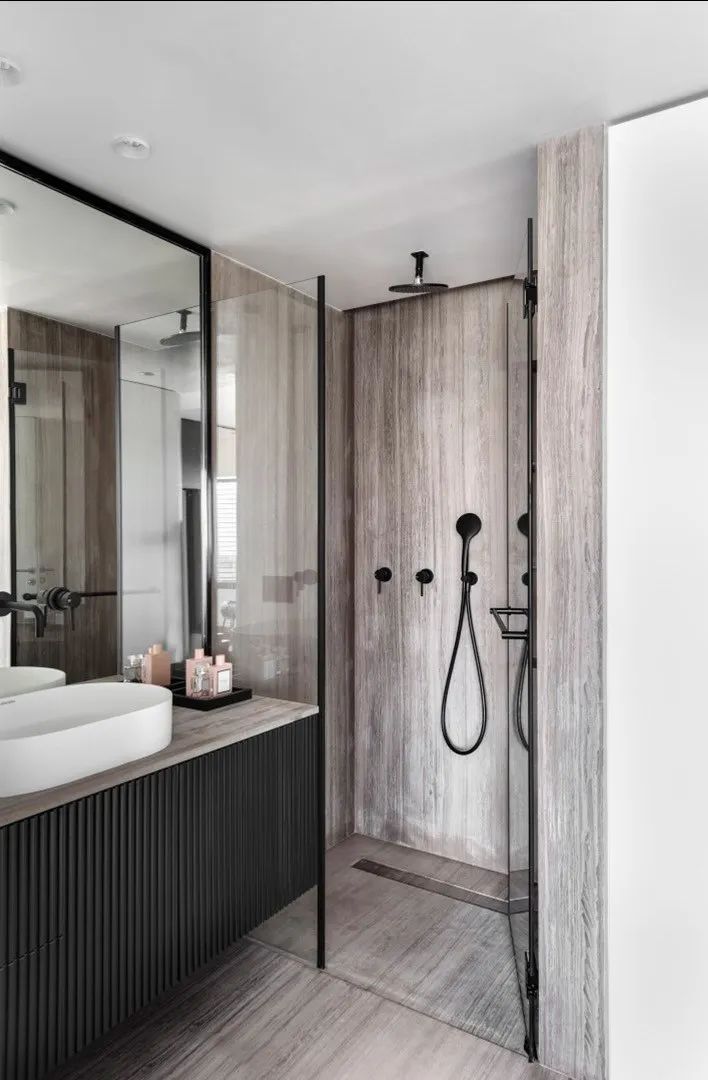 特拉维夫顶层住宅,黑白色调的时尚空间-85