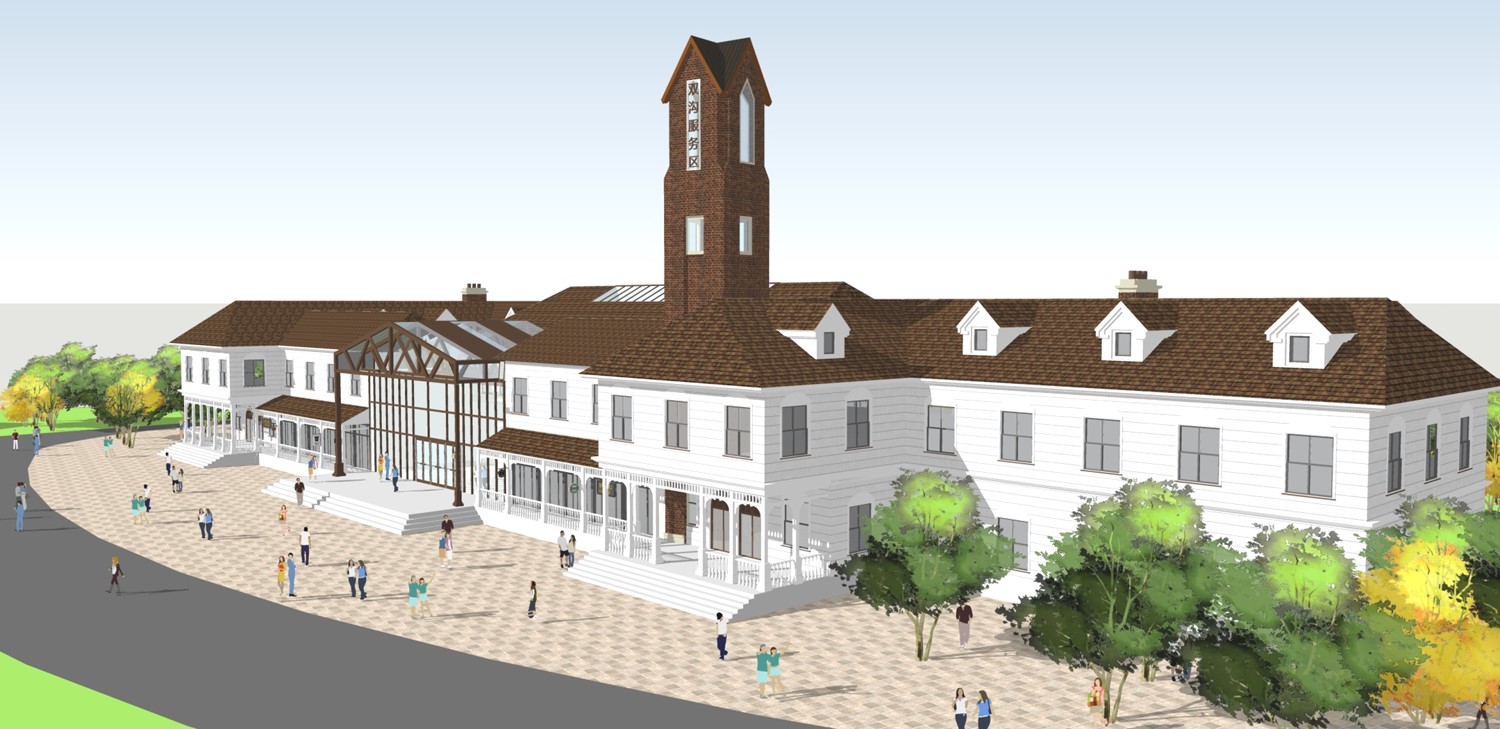 双沟高速服务区建筑改造设计-33