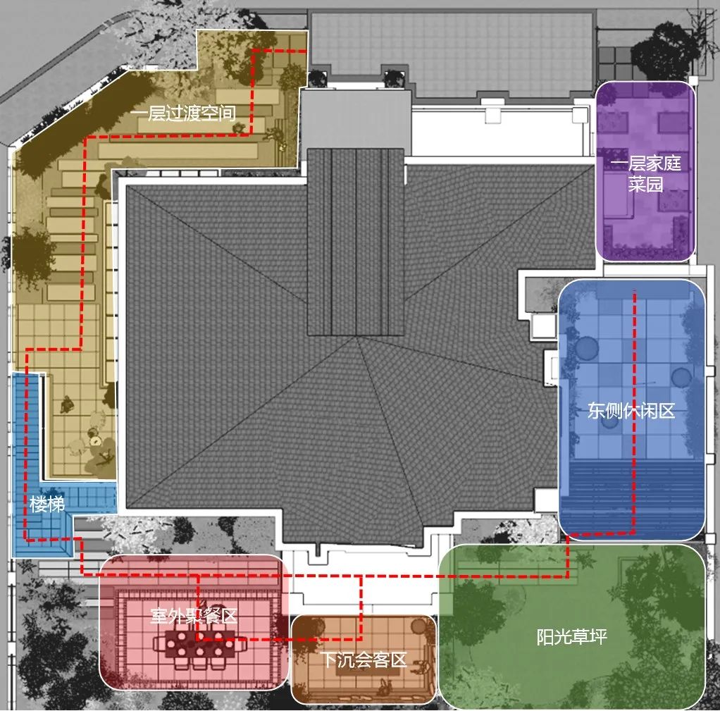 格拉斯小镇欧式庭院设计丨中国北京丨愚工造园-12