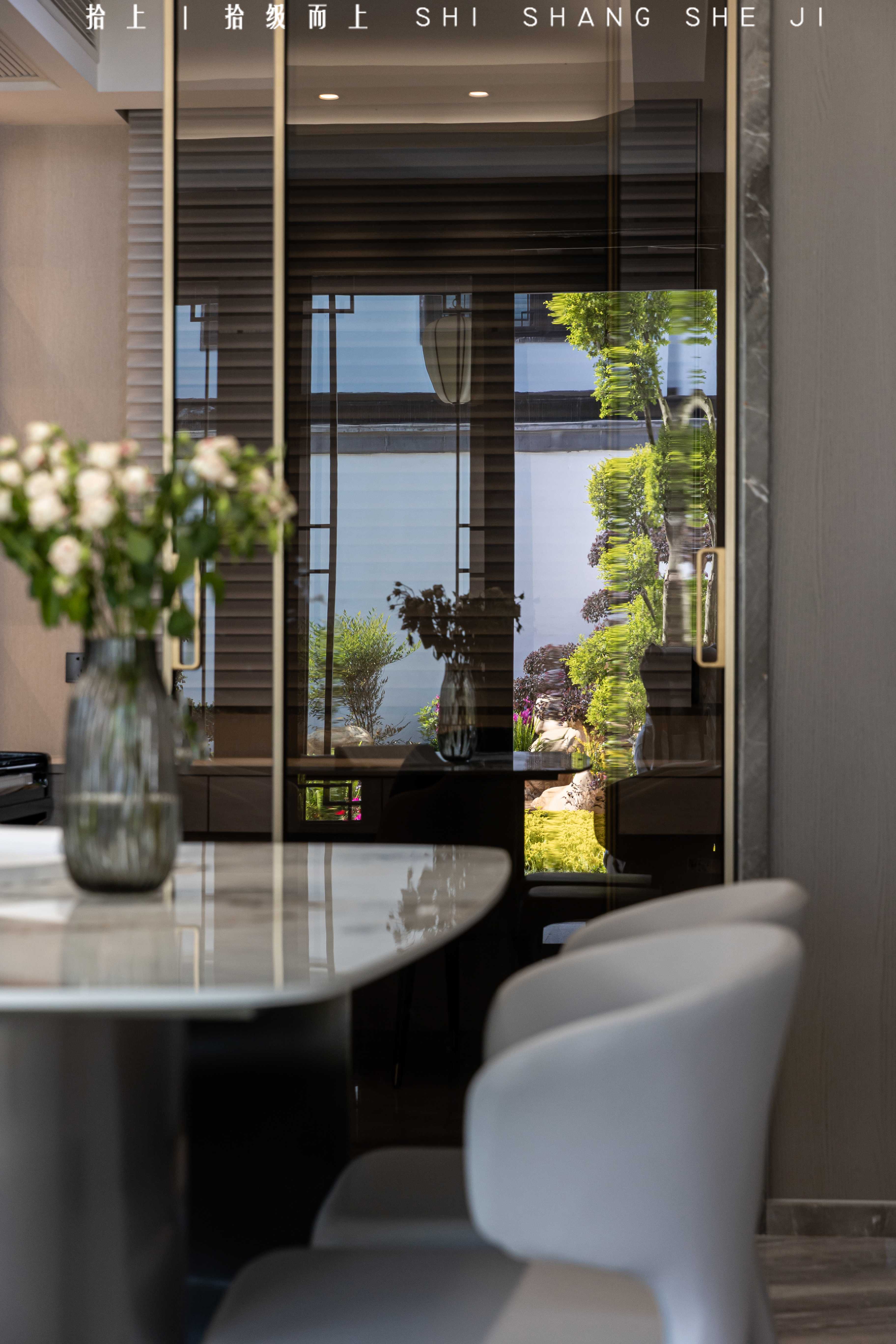 古今交融中式别墅设计丨拾上装饰-53