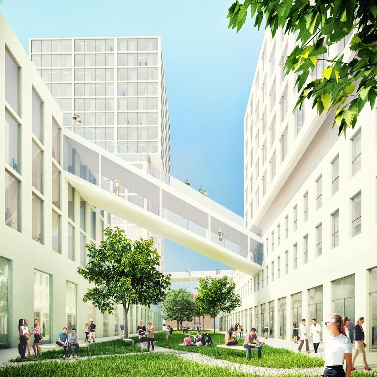 汉堡创新港 MVRDV 绿色建筑设计展现多样化公共空间-3