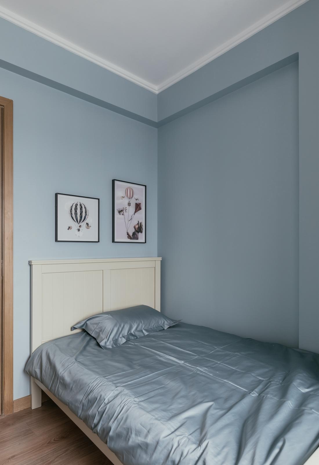 80㎡老屋变身的轻奢艺术空间-39