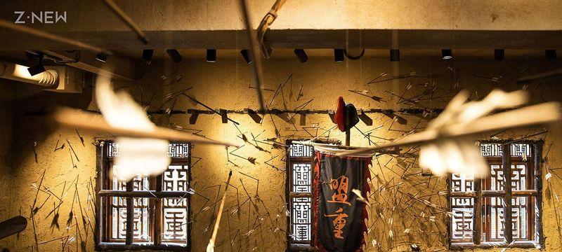 《传奇》游戏特色融入长沙盟重烧烤店设计，展现独特室内空间-34