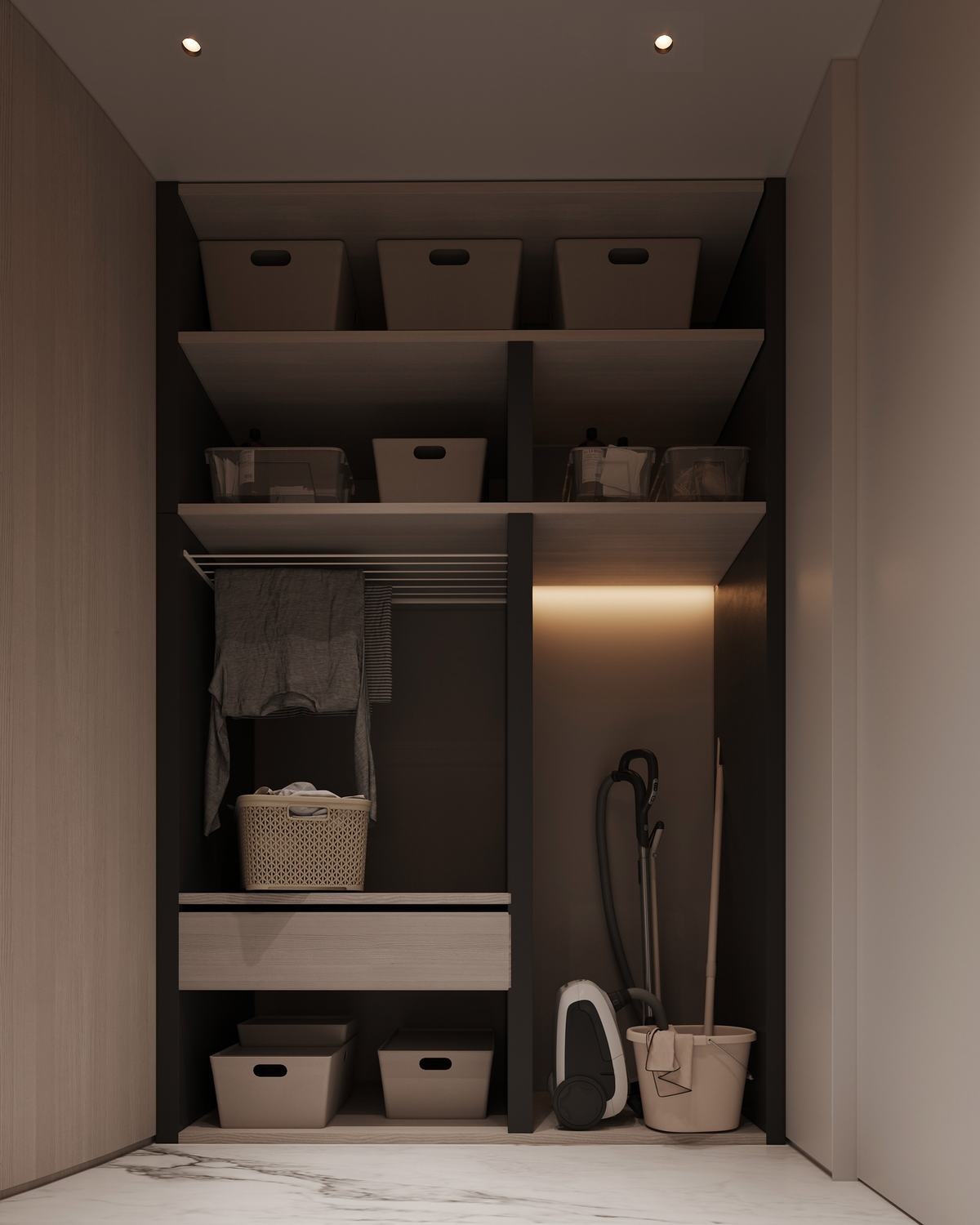 简洁纯粹的挑空别墅丨乌克兰基辅丨ArtPartner Architects-31