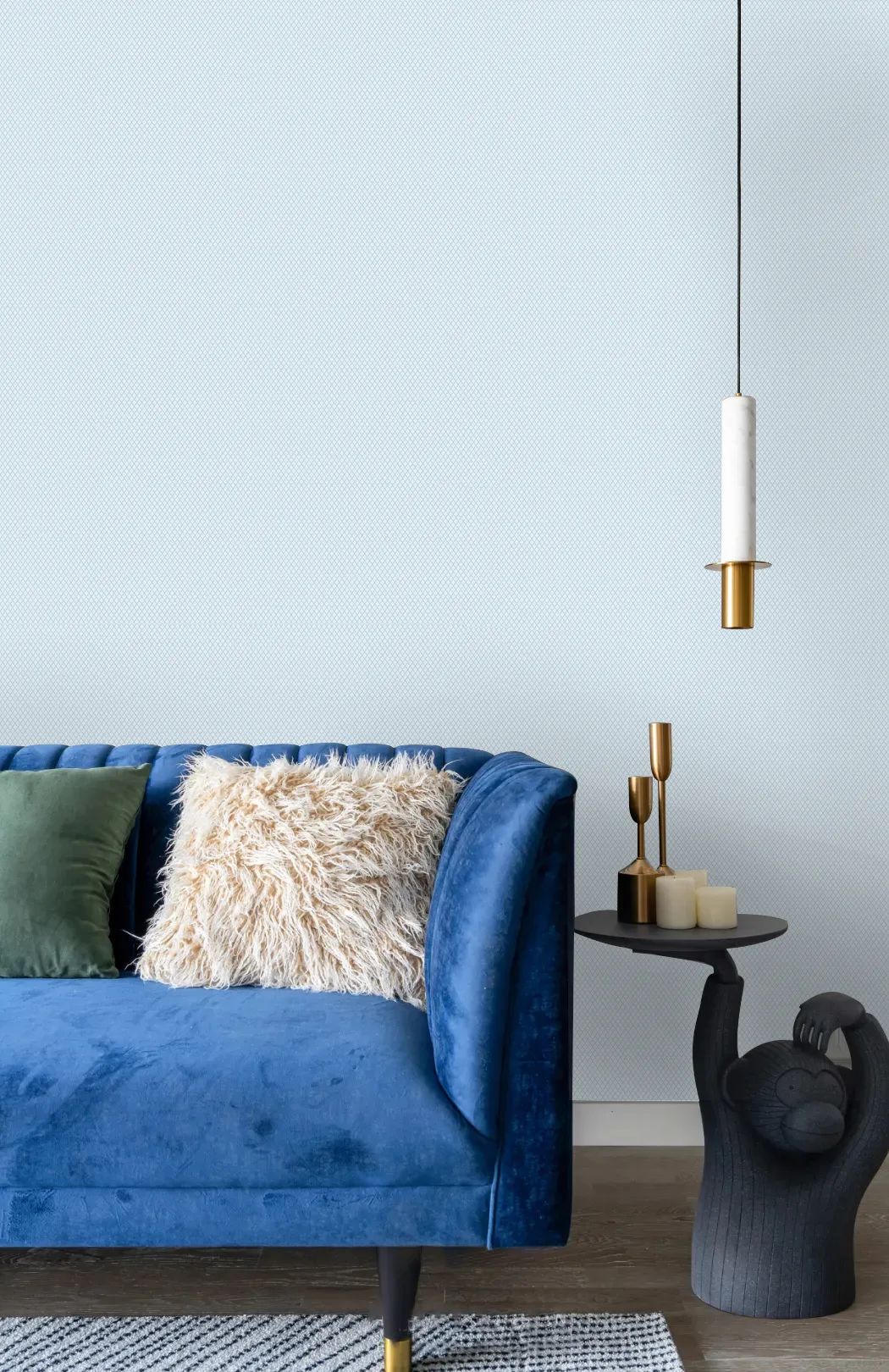 GET 一个时尚编织的家丨朴森整体软装设计-35