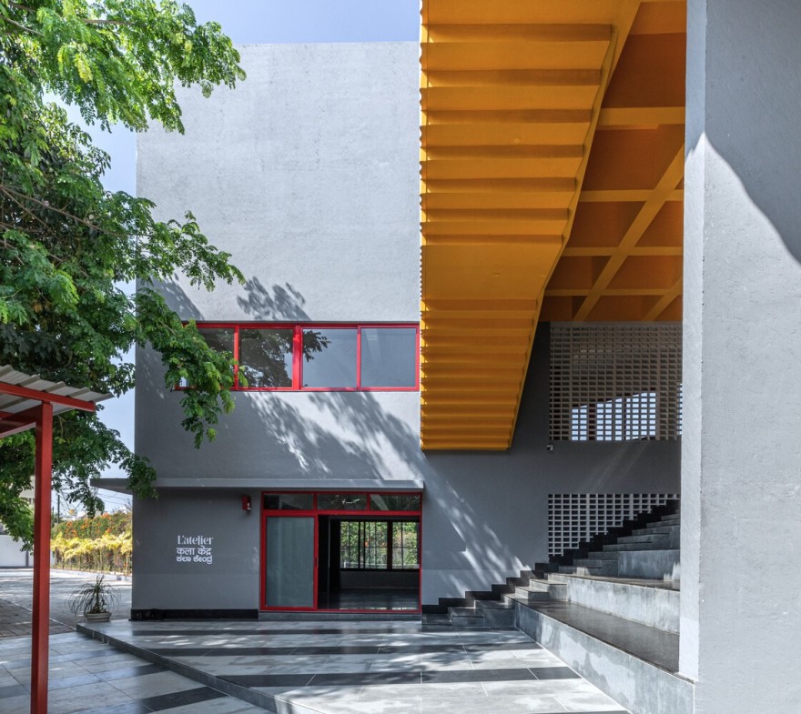 L’atelier 艺术音乐学校丨印度班加罗尔丨The Purple Ink Studio-19