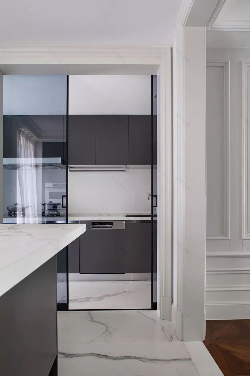 宁波 260㎡高雅轻奢风美墅,珍珠白++ 木作棕超凡脱俗高级感-22