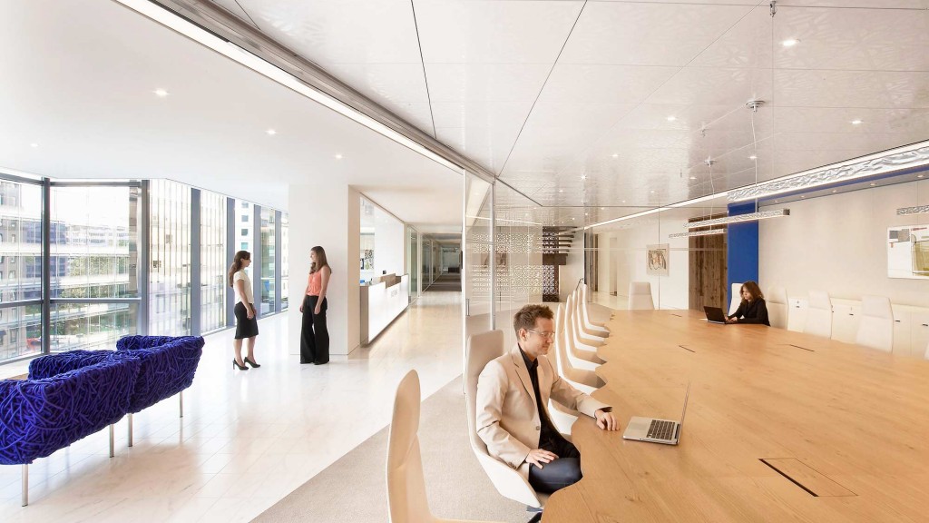 弗里德·弗兰克律师事务所 · Gensler 设计的新型环保办公室-1