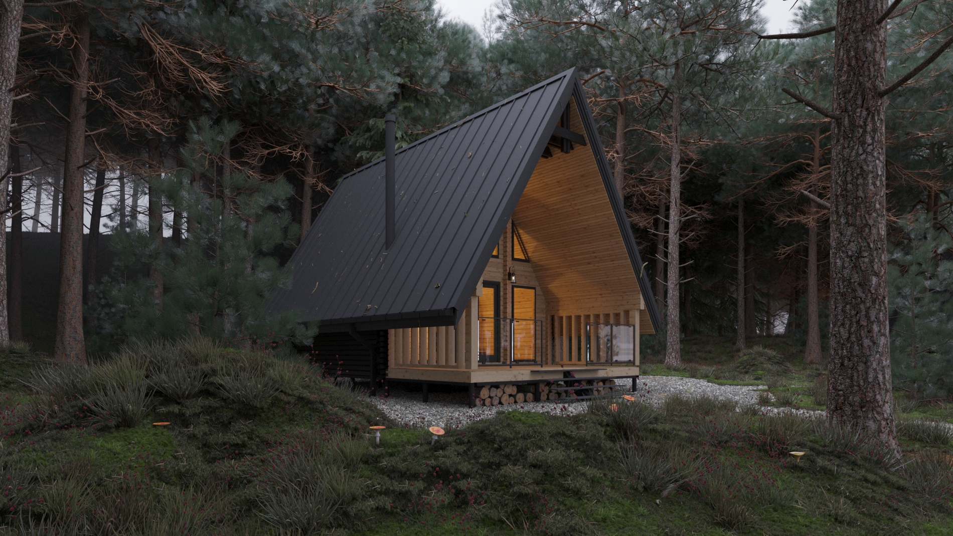 湖畔小屋丨俄罗斯丨Ekaterina Mikhailina-5