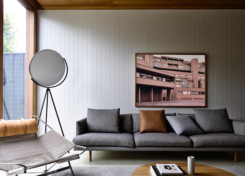 墨尔本现代小屋 | inner garden 与屋顶露台打造宜居空间-8