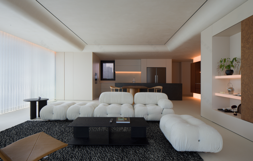 金茂鳌江府丨中国浙江丨大墨空间设计-13