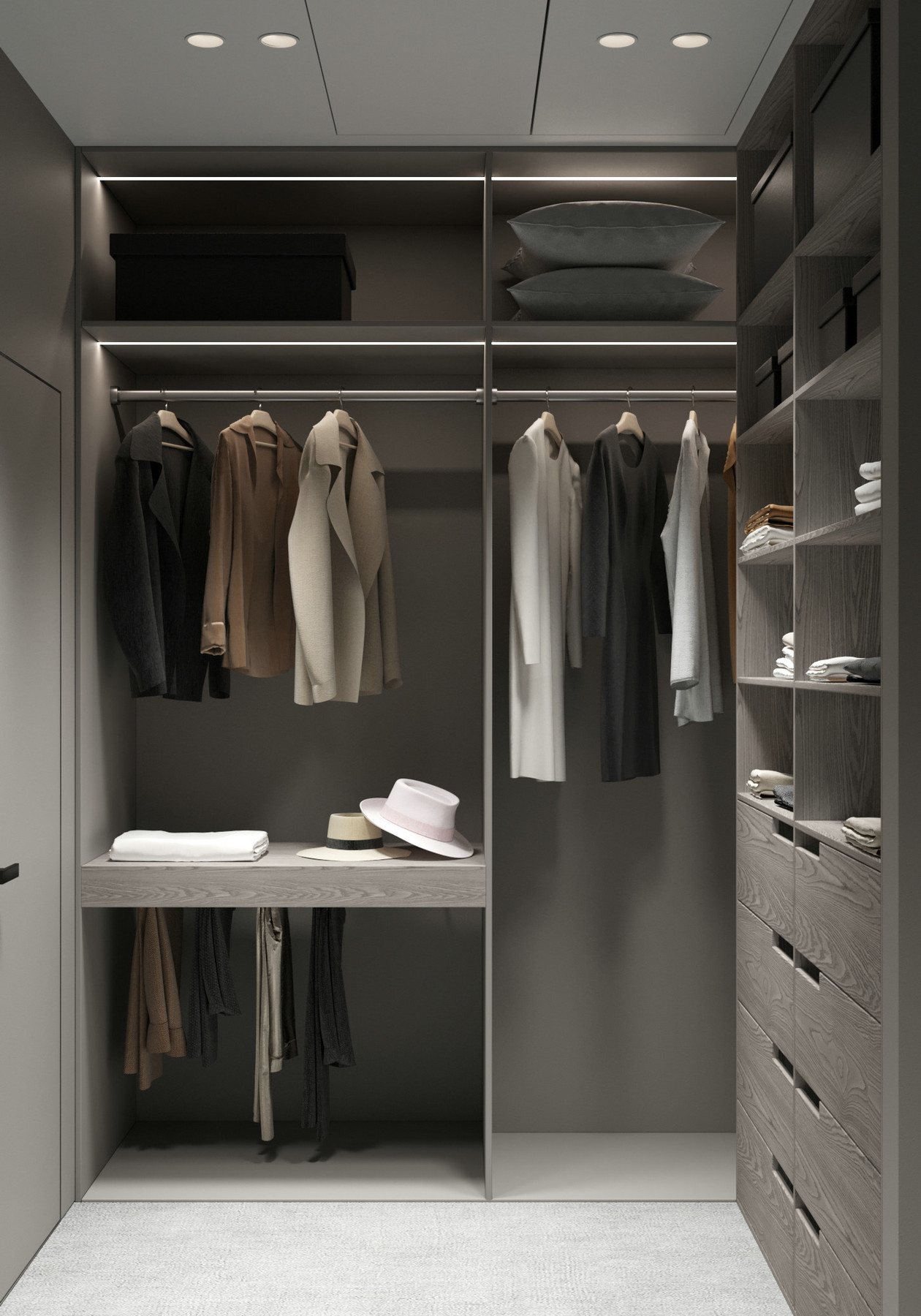 原木与绿色清新惬意居住空间-21