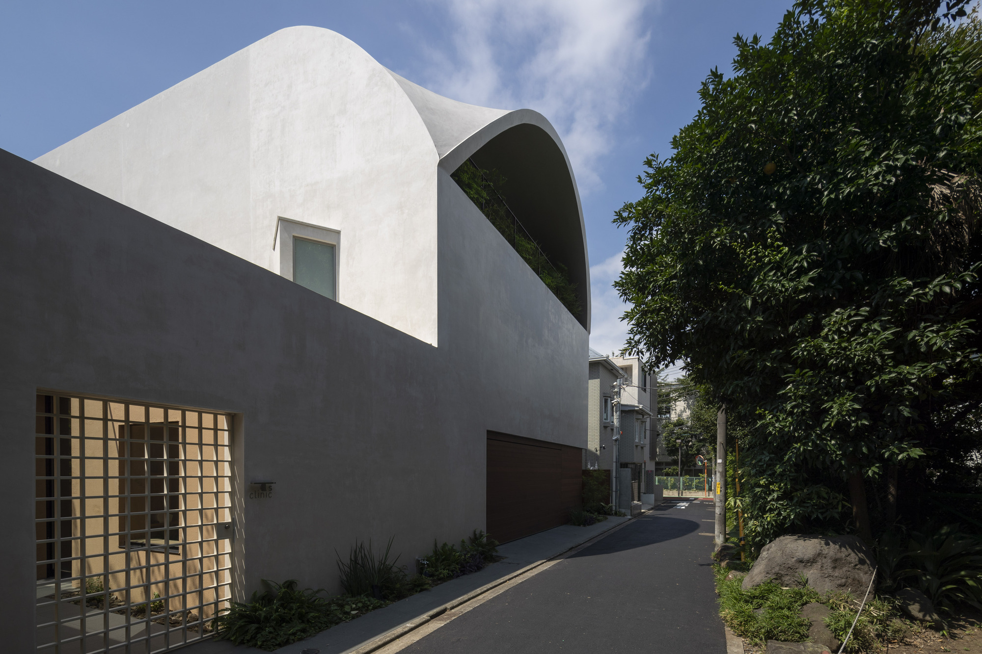 天空洞穴屋和诊所丨日本东京丨IKAWAYA Architects-24