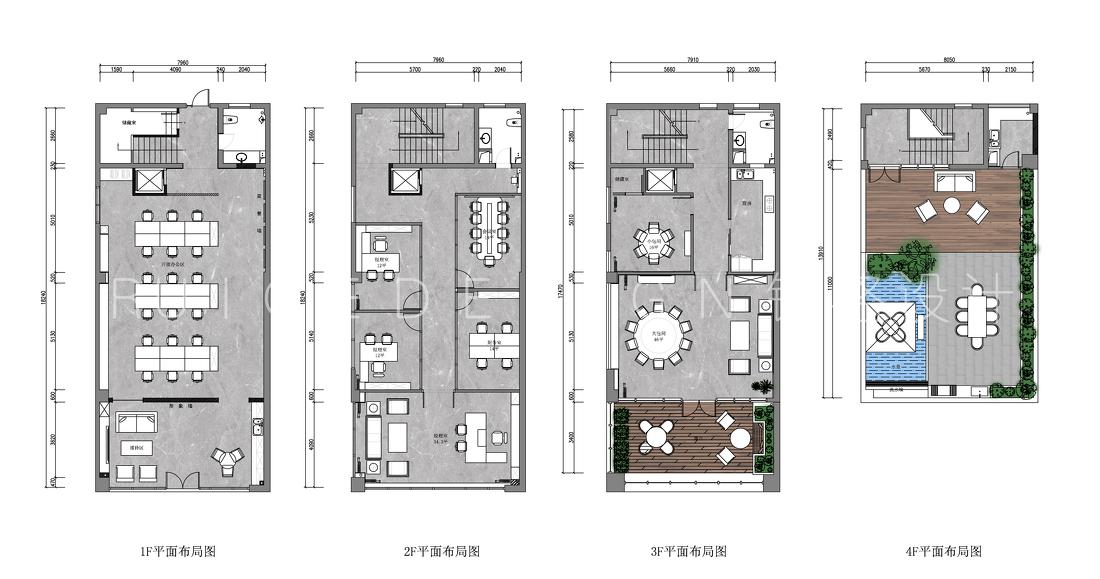 济南绿地城商墅极简办公空间设计丨中国济南-2