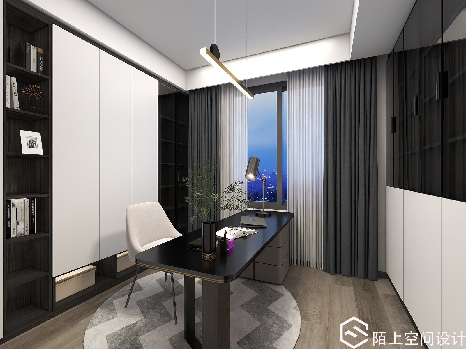 现代简约私人住宅设计丨中国武汉丨武汉陌上空间设计-11