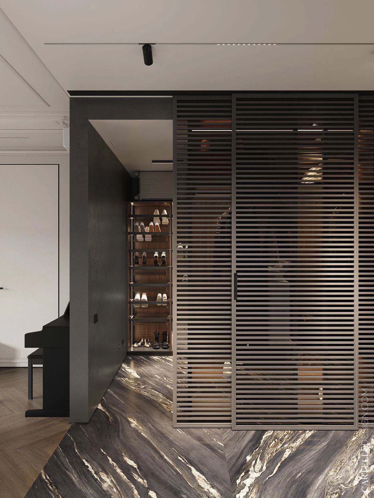 168㎡高级灰空间设计丨Cartelle Design-24